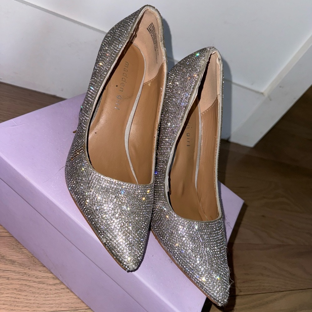 Madden girl sequin heels